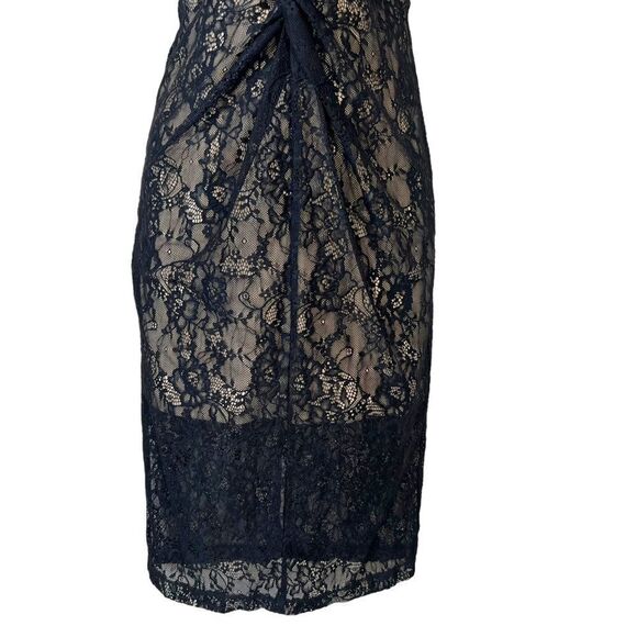 BEBE BLACK SHEILA LACE DRESS - Picture 4 of 16